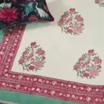 hiraz Cotton Pique Bedcover – Textured Cotton Bedspread for Layered Bedding