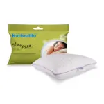 Satin Finish Fiber Pillow – Soft Polyester & Siliconised Fiber Comfort Pillow with Balanced Support